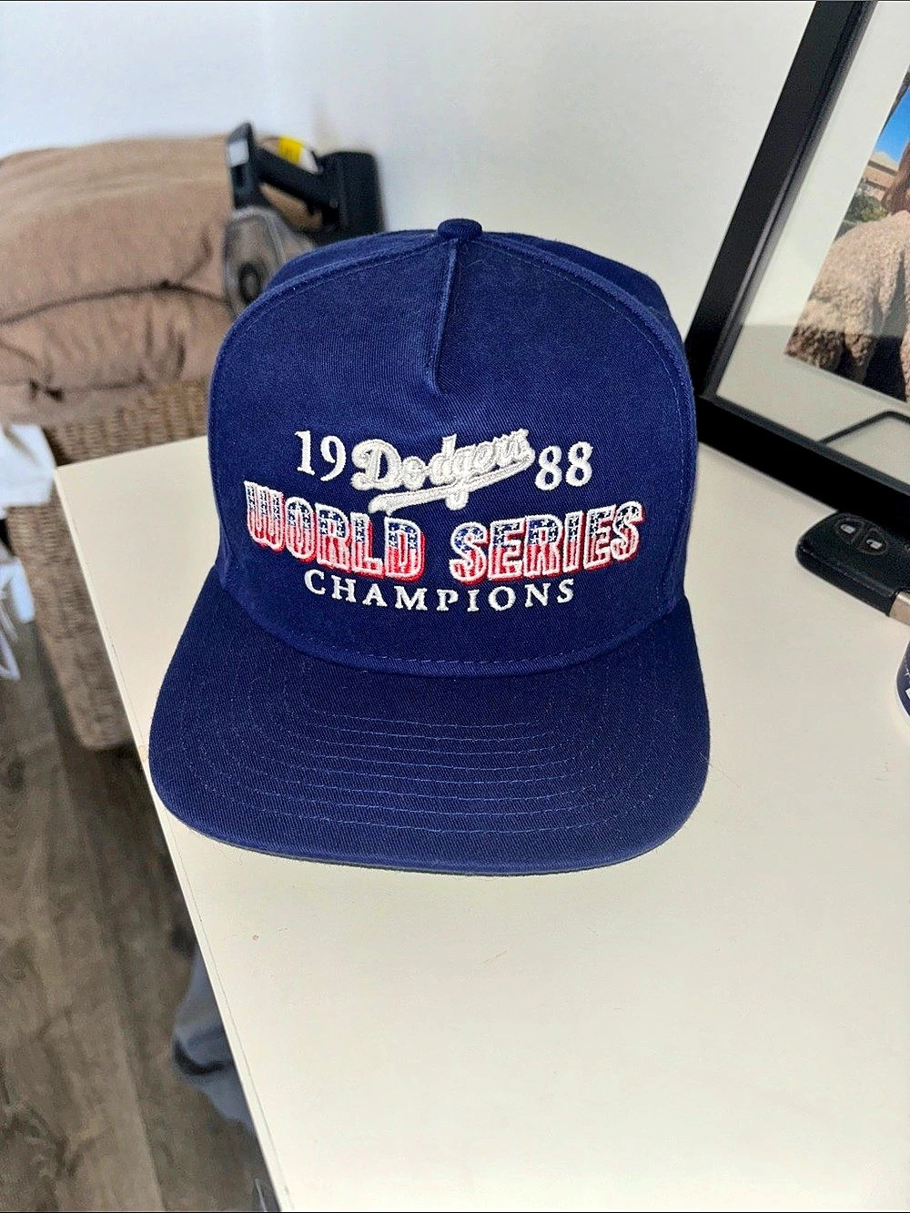 New Era Los Angeles Dodgers 1988 World Series Champions 9FIFTY A-Frame Snapback